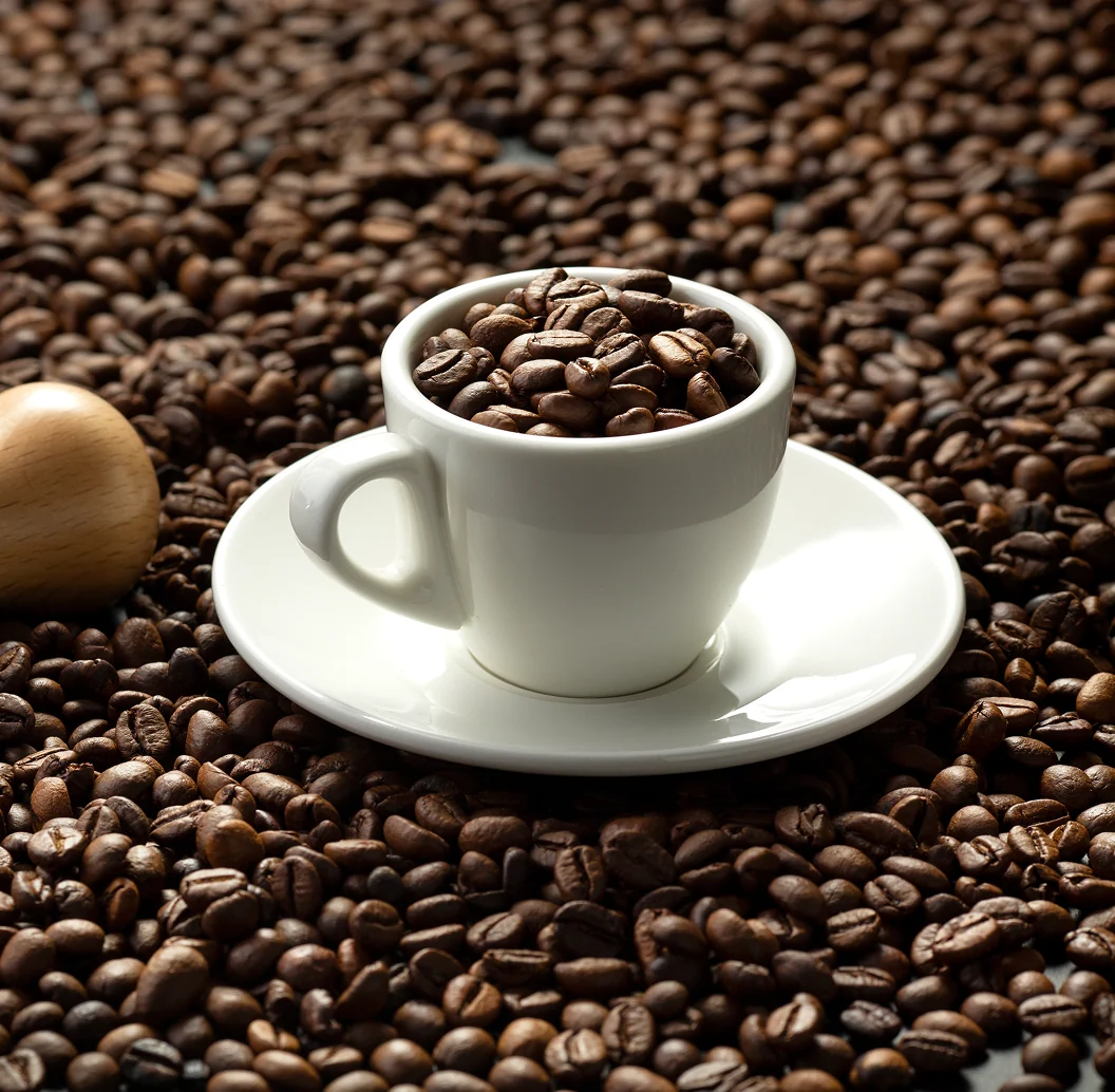 Café brasileiro pronto para exportação